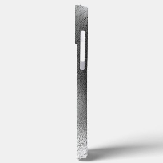 Modern Grey Texture Template Case-Mate iPhone Hülle (Rückseite / Links)