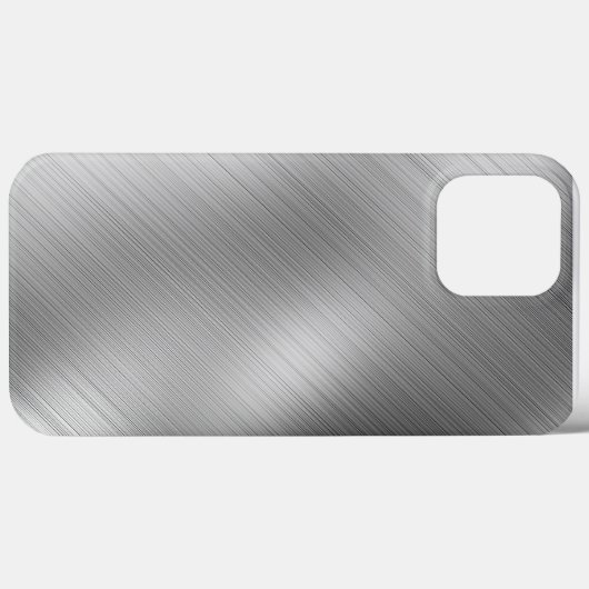 Modern Grey Texture Template Case-Mate iPhone Hülle (Rückseite (Horizontal))
