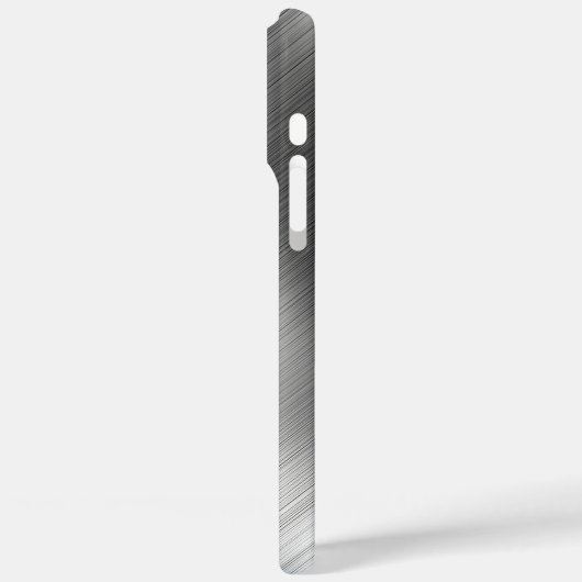 Modern Grey Texture Template Case-Mate iPhone Hülle (Rückseite / Links)