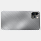 Modern Grey Texture Template Case-Mate iPhone Hülle (Rückseite (Horizontal))