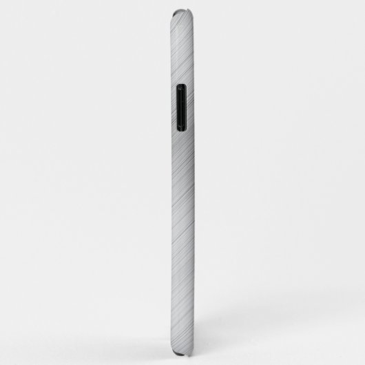 Modern Grey Texture Template Case-Mate iPhone Hülle (Hinten/Rechts)