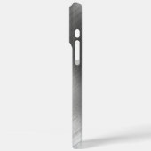 Modern Grey Texture Template Case-Mate iPhone Hülle (Rückseite / Links)