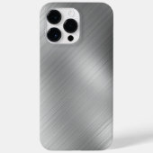Modern Grey Texture Template Case-Mate iPhone Hülle (Rückseite)