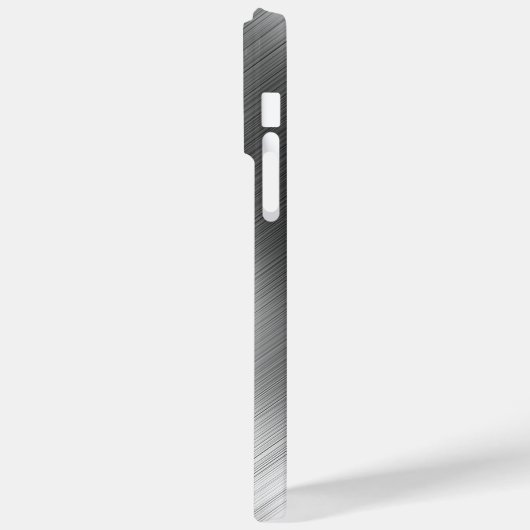 Modern Grey Texture Template Case-Mate iPhone Hülle (Rückseite / Links)