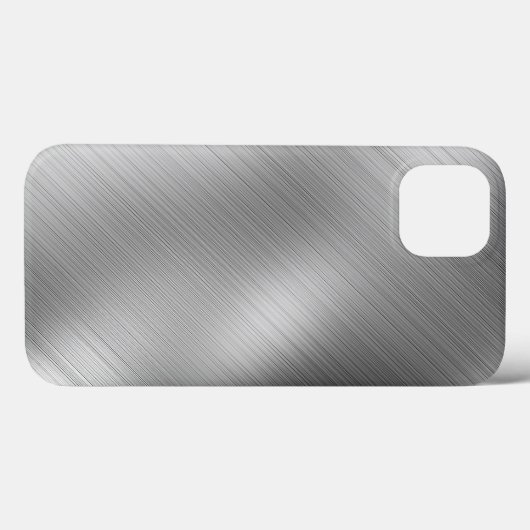 Modern Grey Texture Template Case-Mate iPhone Hülle (Rückseite (Horizontal))