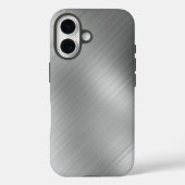 Modern Grey Texture Template Case-Mate iPhone Hülle (Rückseite)