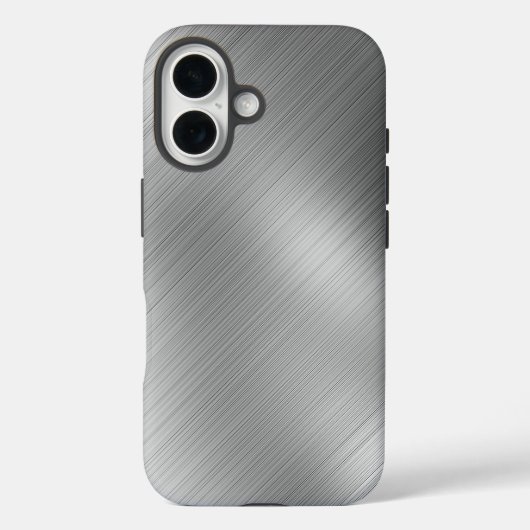 Modern Grey Texture Template Case-Mate iPhone Hülle (Rückseite)