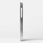 Modern Grey Texture Template Case-Mate iPhone Hülle (Rückseite / Links)