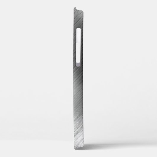 Modern Grey Texture Template Case-Mate iPhone Hülle (Rückseite / Links)