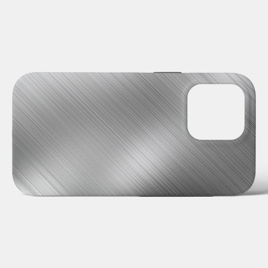 Modern Grey Texture Template Case-Mate iPhone Hülle (Rückseite (Horizontal))