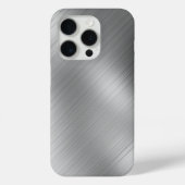 Modern Grey Texture Template Case-Mate iPhone Hülle (Rückseite)