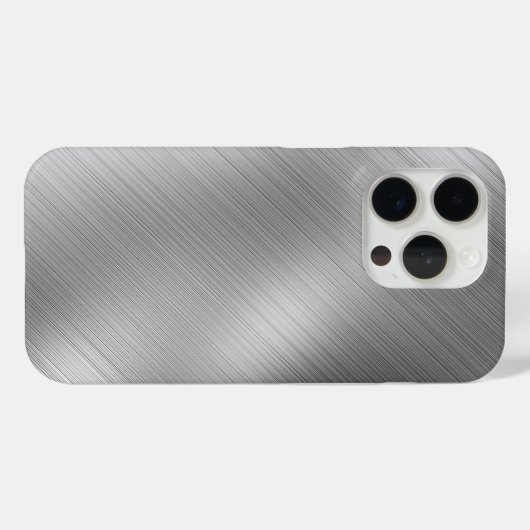 Modern Grey Texture Template Case-Mate iPhone Hülle (Rückseite (Horizontal))