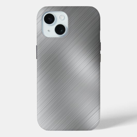 Modern Grey Texture Template Case-Mate iPhone Hülle (Rückseite)