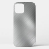 Modern Grey Texture Template Case-Mate iPhone Hülle (Rückseite)