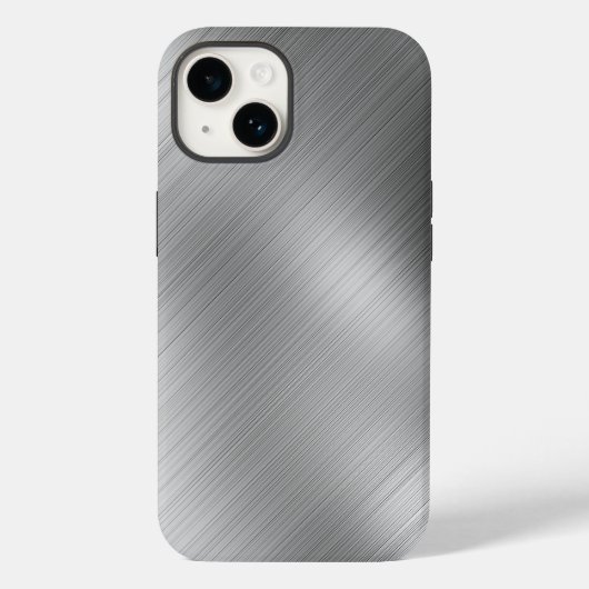 Modern Grey Texture Template Case-Mate iPhone Hülle (Rückseite)