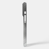 Modern Grey Texture Template Case-Mate iPhone Hülle (Rückseite / Links)