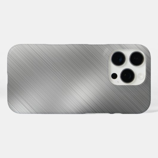 Modern Grey Texture Template Case-Mate iPhone Hülle (Rückseite (Horizontal))