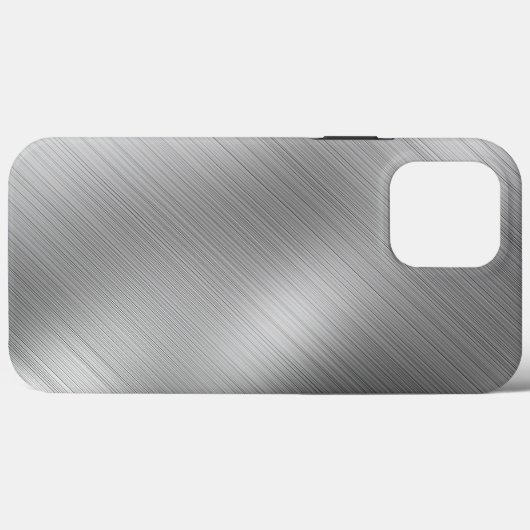 Modern Grey Texture Template Case-Mate iPhone Hülle (Rückseite (Horizontal))