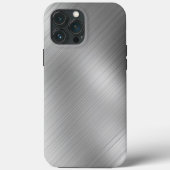 Modern Grey Texture Template Case-Mate iPhone Hülle (Rückseite)