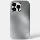 Modern Grey Texture Template Case-Mate iPhone Hülle (Rückseite)