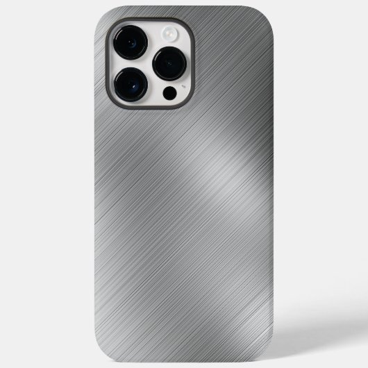 Modern Grey Texture Template Case-Mate iPhone Hülle (Rückseite)