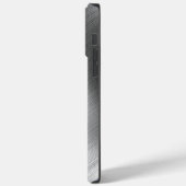 Modern Grey Texture Template Case-Mate iPhone Hülle (Rückseite / Links)