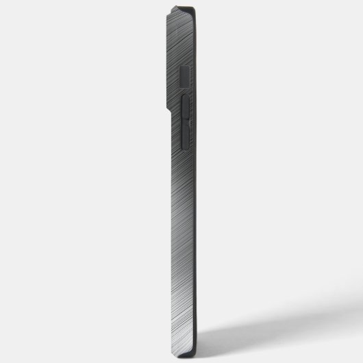 Modern Grey Texture Template Case-Mate iPhone Hülle (Rückseite / Links)