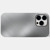 Modern Grey Texture Template Case-Mate iPhone Hülle (Rückseite (Horizontal))