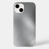 Modern Grey Texture Template Case-Mate iPhone Hülle (Rückseite)