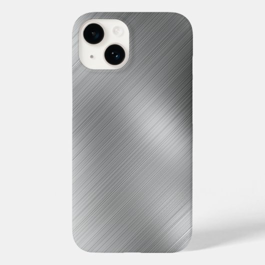 Modern Grey Texture Template Case-Mate iPhone Hülle (Rückseite)