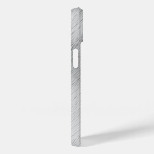 Modern Grey Texture Template Case-Mate iPhone Hülle (Rückseite / Rechts)