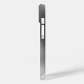 Modern Grey Texture Template Case-Mate iPhone Hülle (Rückseite / Links)