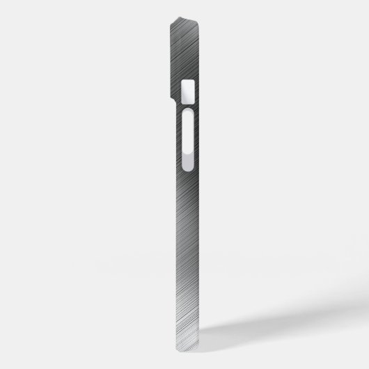 Modern Grey Texture Template Case-Mate iPhone Hülle (Rückseite / Links)