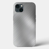 Modern Grey Texture Template Case-Mate iPhone Hülle (Rückseite)