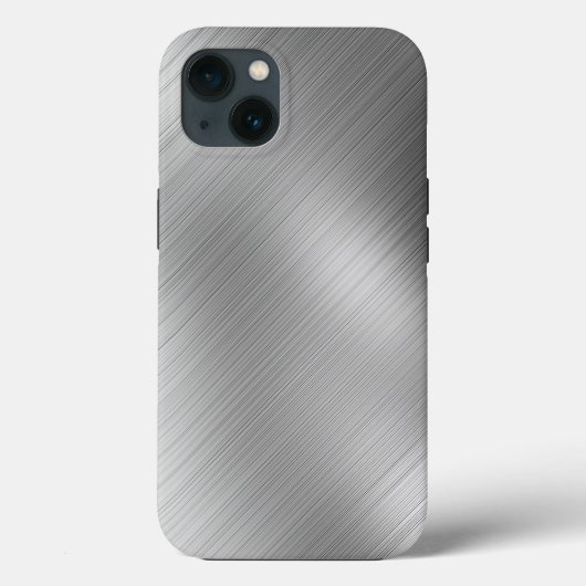 Modern Grey Texture Template Case-Mate iPhone Hülle (Rückseite)