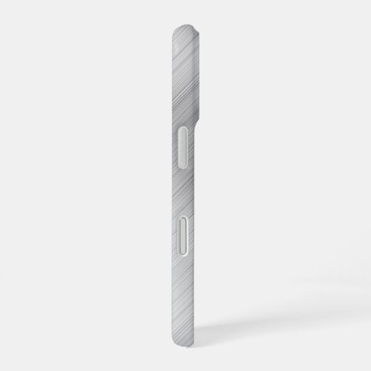 Modern Grey Texture Template iPhone 16 Hülle (Rechte Seite)