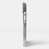 Modern Grey Texture Template iPhone Hülle (Linke Seite)