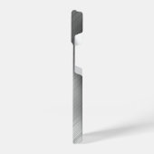 Modern Grey Texture Template iPhone Hülle (Linke Seite)