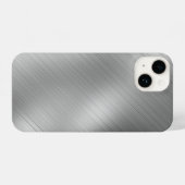 Modern Grey Texture Template iPhone Hülle (Rückseite (Horizontal))