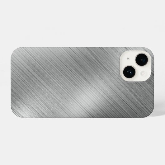 Modern Grey Texture Template iPhone Hülle (Rückseite (Horizontal))