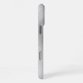 Modern Grey Texture Template iPhone Hülle (Rechte Seite)