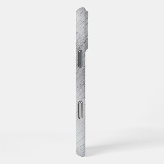 Modern Grey Texture Template iPhone Hülle (Rechte Seite)