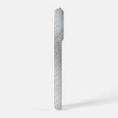 Modern Grey Texture Template iPhone Hülle (Rechte Seite)