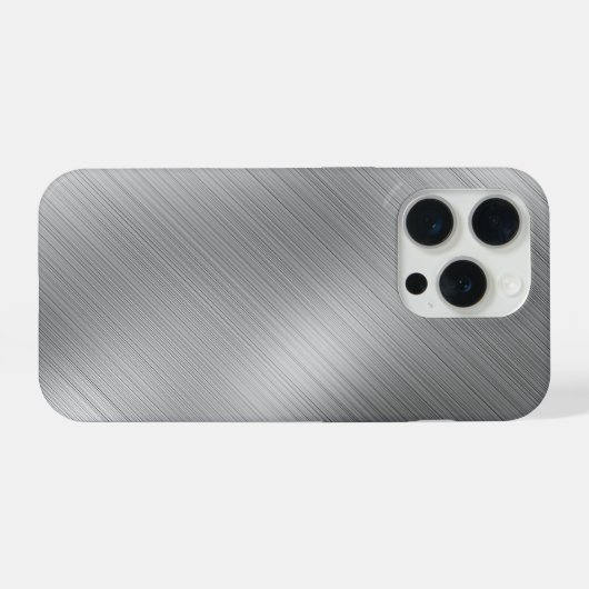 Modern Grey Texture Template iPhone Hülle (Rückseite (Horizontal))