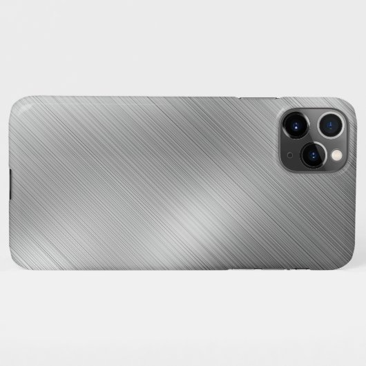 Modern Grey Texture Template iPhone Hülle (Rückseite (Horizontal))