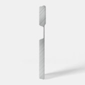 Modern Grey Texture Template iPhone Hülle (Rechte Seite)