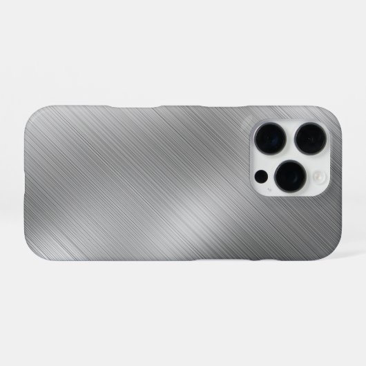 Modern Grey Texture Template iPhone Hülle (Rückseite (Horizontal))