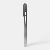 Modern Grey Texture Template iPhone Hülle (Linke Seite)