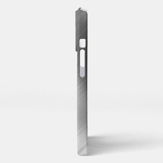 Modern Grey Texture Template iPhone Hülle (Linke Seite)
