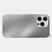 Modern Grey Texture Template iPhone Hülle (Rückseite (Horizontal))